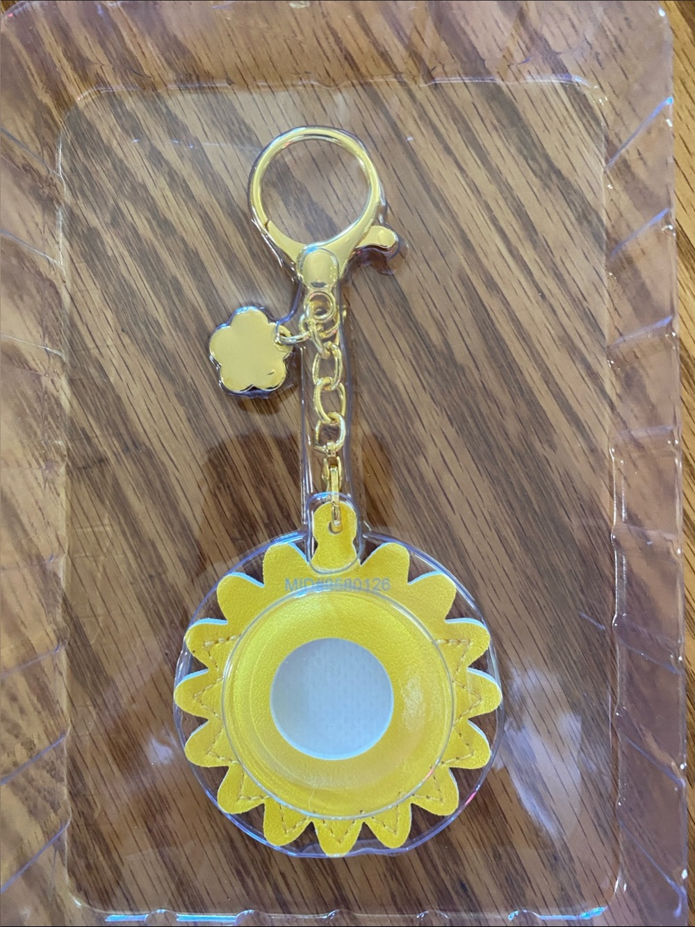 Keychain Case w/ Built-in AirTag Pocket Sunflower, Bus, Cowboy Boot Choose One - Picture 2 of 8